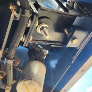 Stanley's Mobile Service made a repair to a Arboc bus by upgrading bushings, and reinforced the structure with an additional welded support